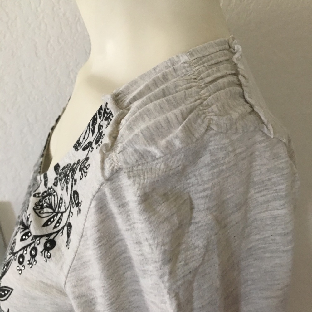 RXB Long Sleeve Top Size Petite Medium - Picture 4 of 9